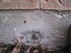 Exposed post-tension cable (new home)