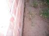 Dry soil pulling away from the foundation, which causes fractures.